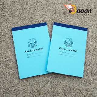Biên lai GIAO HỤI (15x20cm) 1 liên, 2 liên 50 bộ/quyển + Sổ Theo Dõi Đóng Hụi 50 bộ ++++