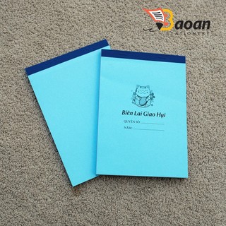 Biên lai GIAO HỤI (15x20cm) 1 liên, 2 liên 50 bộ/quyển + Sổ Theo Dõi Đóng Hụi 50 bộ ++++