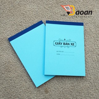 Giấy bán xe khổ a5 / 2 liên/50 bộ + Hợp đồng mua bán xe ôtô, xe máy khổ A4 / 2 liên /50 bộ+++