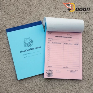 Hóa đơn bán hàng khổ A5 loai 1 liên / 2 liên/ 50 bộ + Hoá Đơn Bán Lẻ A5 + Biên Lai Thu Tiền / 50 bộ++++++