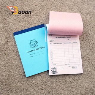 Hóa đơn bán hàng khổ A5 loai 1 liên / 2 liên/ 50 bộ + Hoá Đơn Bán Lẻ A5 + Biên Lai Thu Tiền / 50 bộ++++++