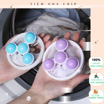 Sét 3 Phao lọc cặn máy giặt mẫu mới - Túi lưới lọc cặn,lọc rác máy giặt