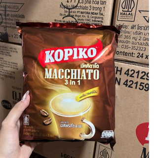 (ComBo 3 gói) Cà Phê Kopiko 3in1 Thái Lan 400gr (20gói*200gr) date 2027