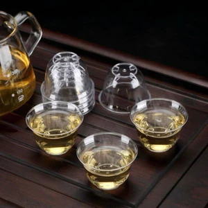 Set 50 ly nhựa trong suốt uống trà nhựa an toàn
