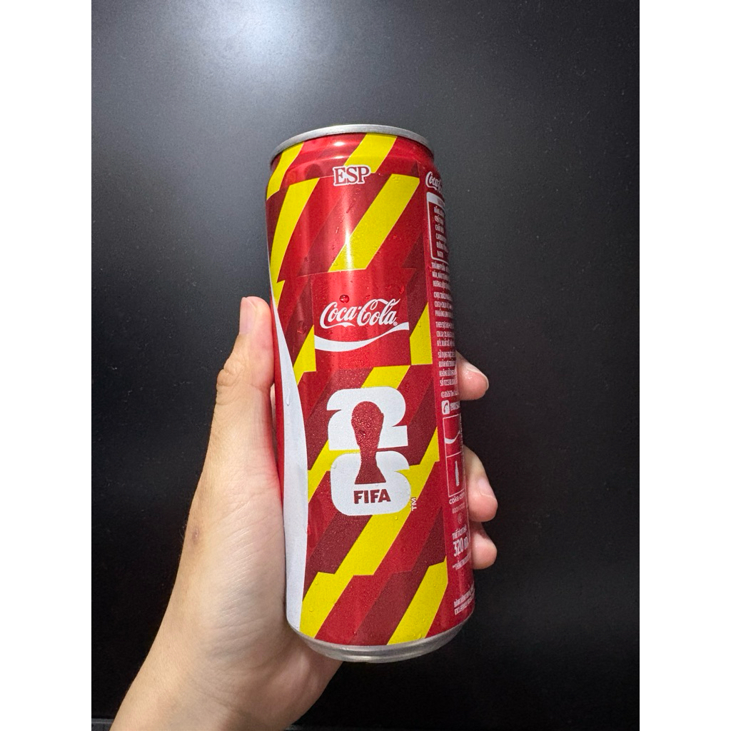 Lon Coca cola phiên bản đội tuyển Tây Ban Nha (Lamine Yamal, Perdi,...) kỉ niệm world cup 2026