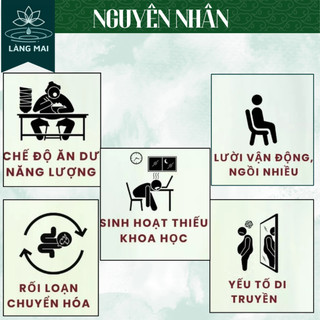 [ Túi zip ] Trà Lá Nam - Làng Mai - Detox thải mỡ bụng, đùi giúp nhẹ người, điều chỉnh cân nặng.
