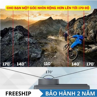 Máy quay hành trình 5k ULTRA HD, Camera hành trình xe máy xe đạp gắn mũ, Máy quay vlog cầm tay