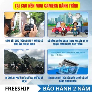 Máy quay hành trình 5k ULTRA HD, Camera hành trình xe máy xe đạp gắn mũ, Máy quay vlog cầm tay