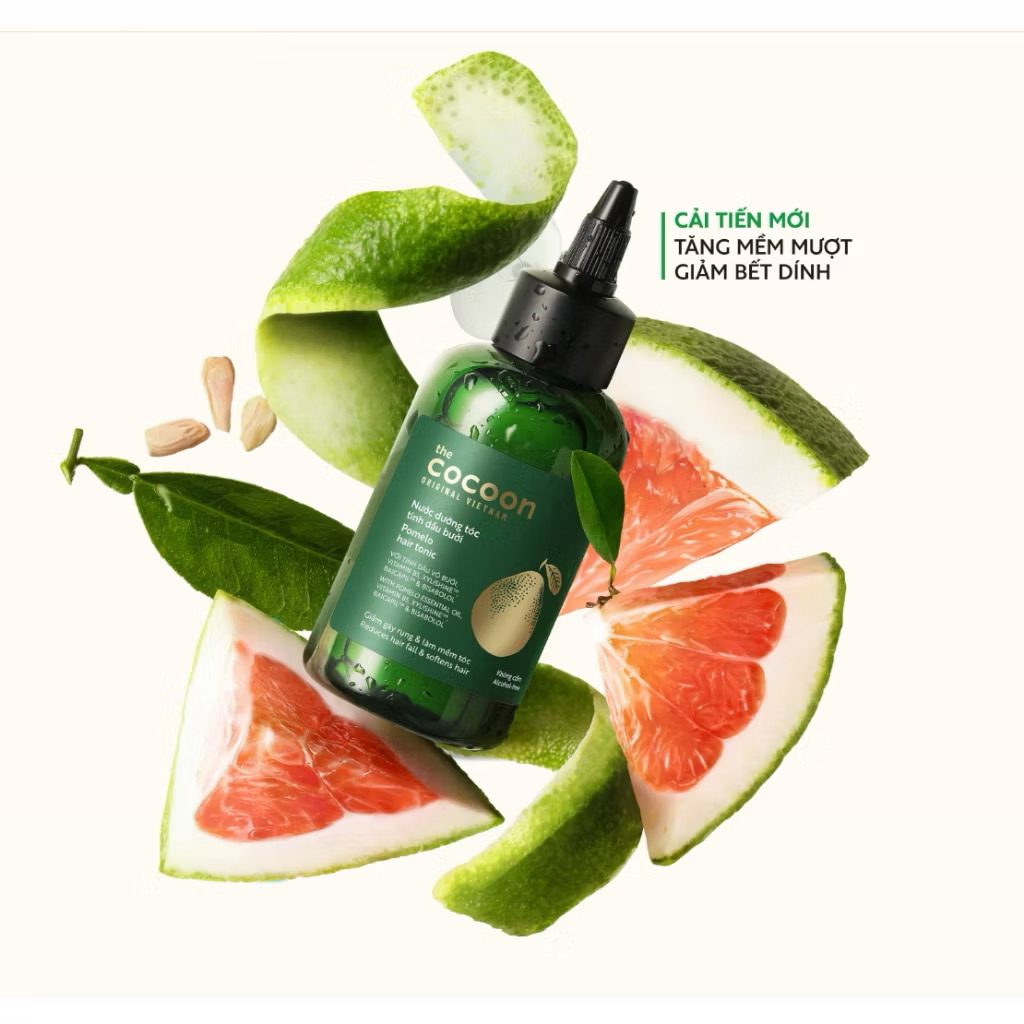 Nước Dưỡng Tóc Cocoon Tinh Dầu Bưởi Pomelo Hair Tonic 140ml