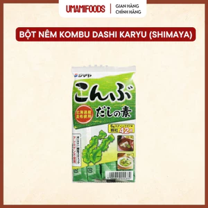 Bột nêm từ rong biển Konbu Dashi No Moto (Shimaya) - (7 gói x 6g)