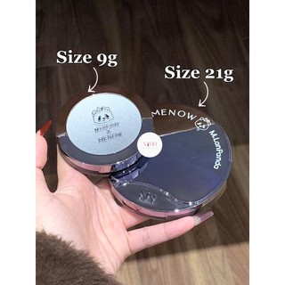 [TẶNG BÔNG PHẤN] Phấn Phủ Nén MENOW PANDA Kiềm Dầu Siêu Mịn, Chống Nước, Dưỡng Da