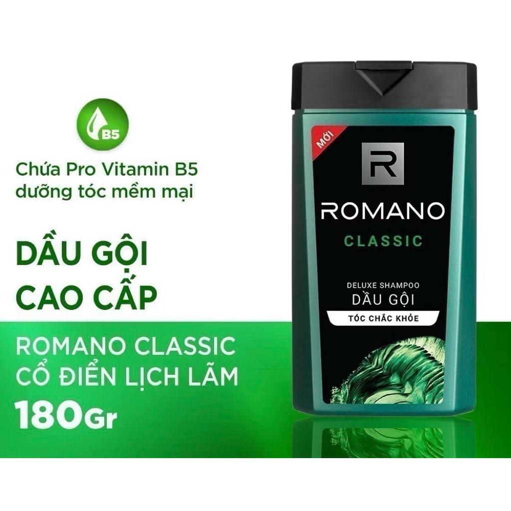 Dầu gội Romano hương nước hoa 180g