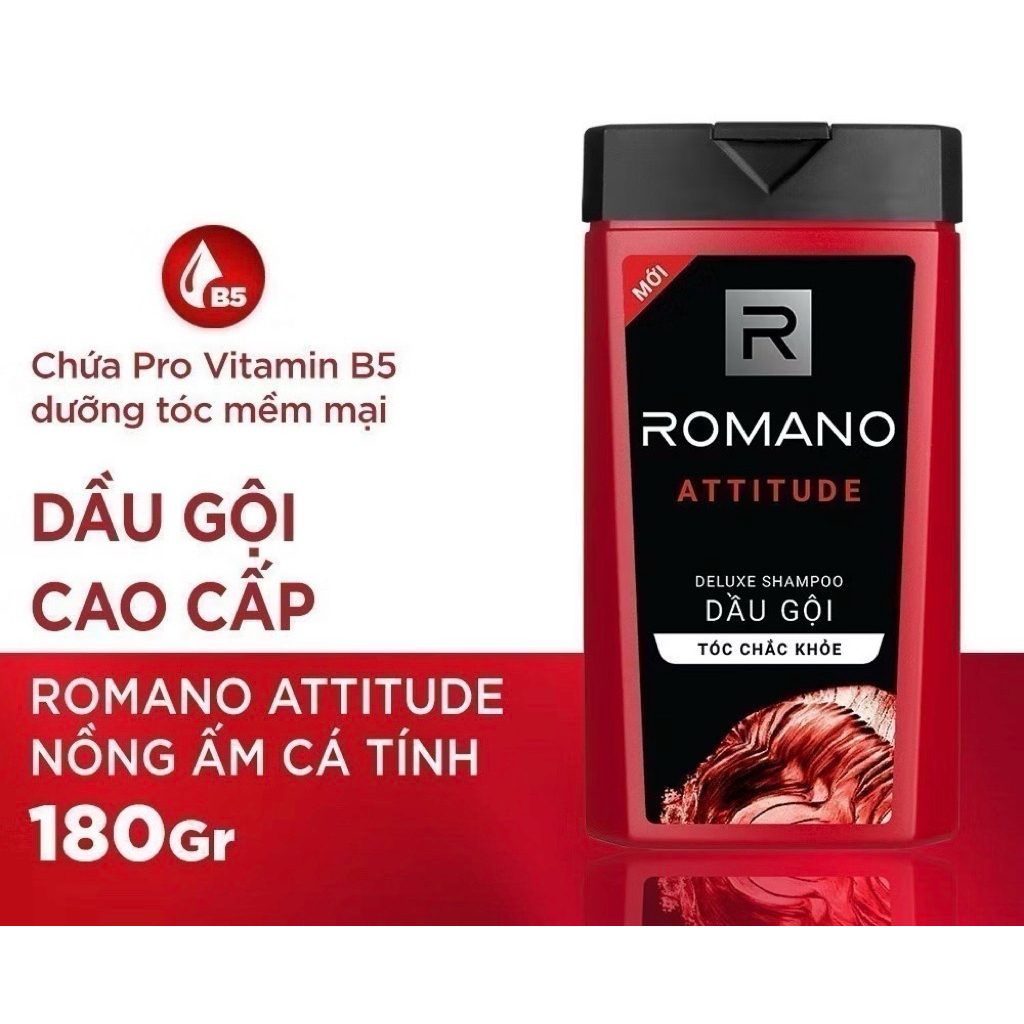 Dầu gội Romano hương nước hoa 180g