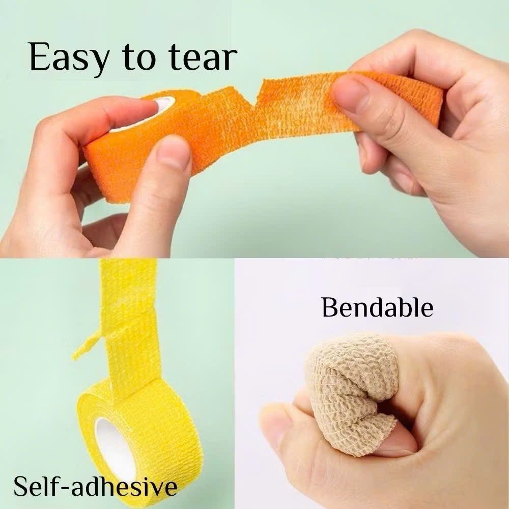 Bảo Vệ Ngón Tay Chăm Sóc Băng Bảo Vệ Cho Học Sinh Viết Chống Mài Mòn Calluses Tự Dính Vết Thương Băng Đàn Hồi Thể