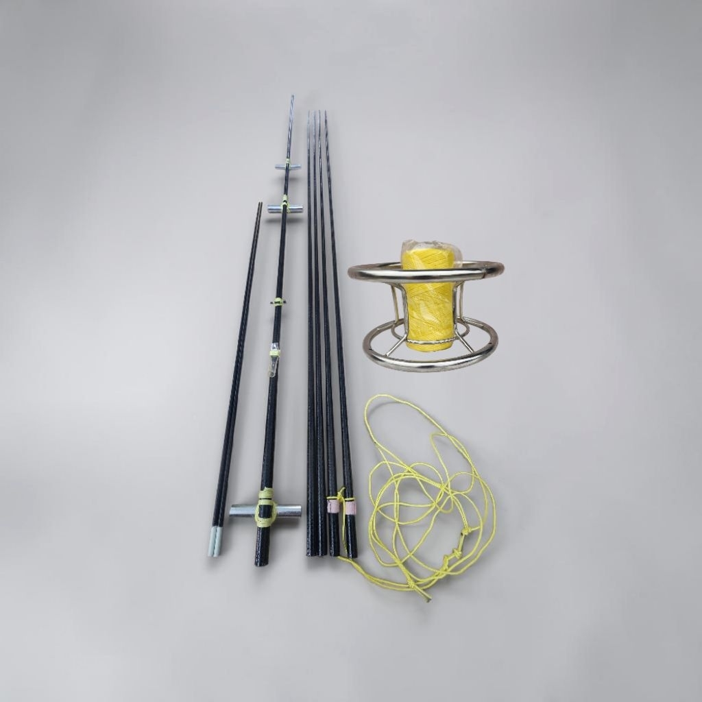 💥 Combo khung diều 2m nan xoắn + Dây 300m + Guồng 💥