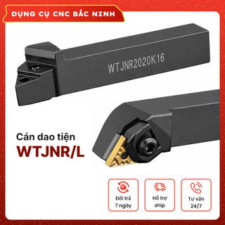 Cán dao tiện ngoài lắp chíp T16, cán dao tiện ngoài vuông WTJNR16, WTJNR20,WTJNR25