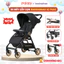 Xe Đẩy Gấp Gọn Baobaohao A2 PLUS Cải Tiến Mới Nhất Với Bánh Xe Mạ Vàng, Xe Đẩy Trọng Lượng Siêu Nhẹ Chỉ 4.7KG