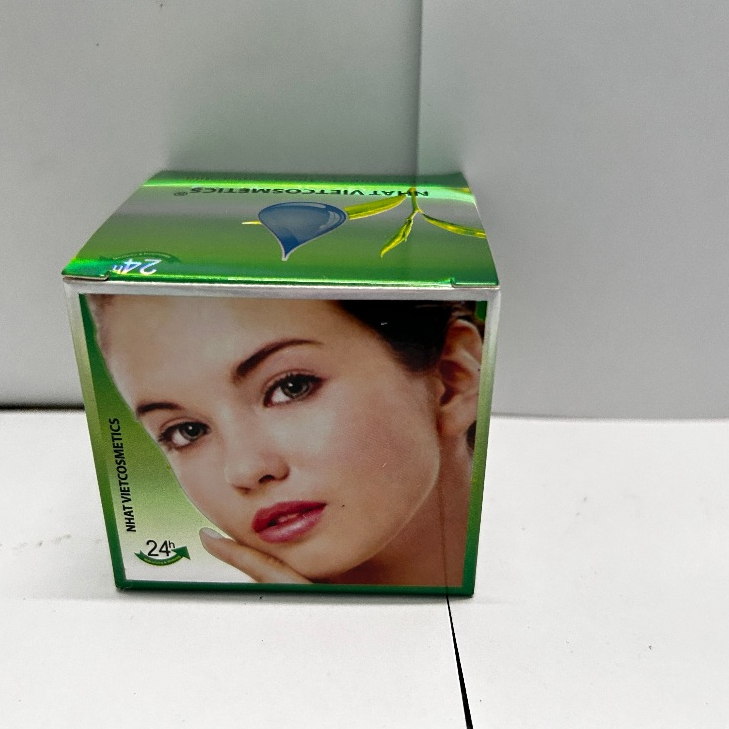 Kem Dưỡng Trà Xanh Nhật Việt [Xanh-Bạc] - Tinh Chất Serum, Da Sáng Mịn & Thông Thoáng