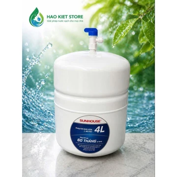 Bình áp thép máy lọc nước Ro 4 lit Kangaroo, Sunhouse - Bình áp thép 4 lít