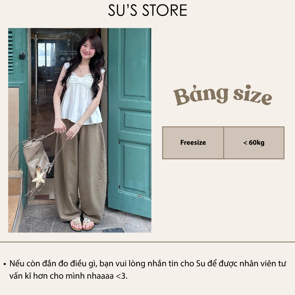 Áo 2 Dây Cánh Tiên Nơ Ngực A6356 Su Chang Thời Trang Nữ