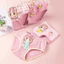 Set 4 Quần Lót Trẻ Em Tam Giác Bé Gái - Quần Chip Bé Gái Cotton Thoáng khí ZANABRA L7002