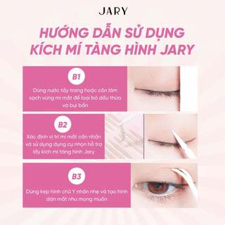 Miếng Dán Kích Mí Jary Eyelid Tape Kích Mí Tự Nhiên Bám Chắc 120 Miếng - Bebeau
