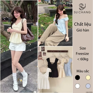 Áo 2 Dây Cánh Tiên Nơ Ngực A6356 Su Chang Thời Trang Nữ