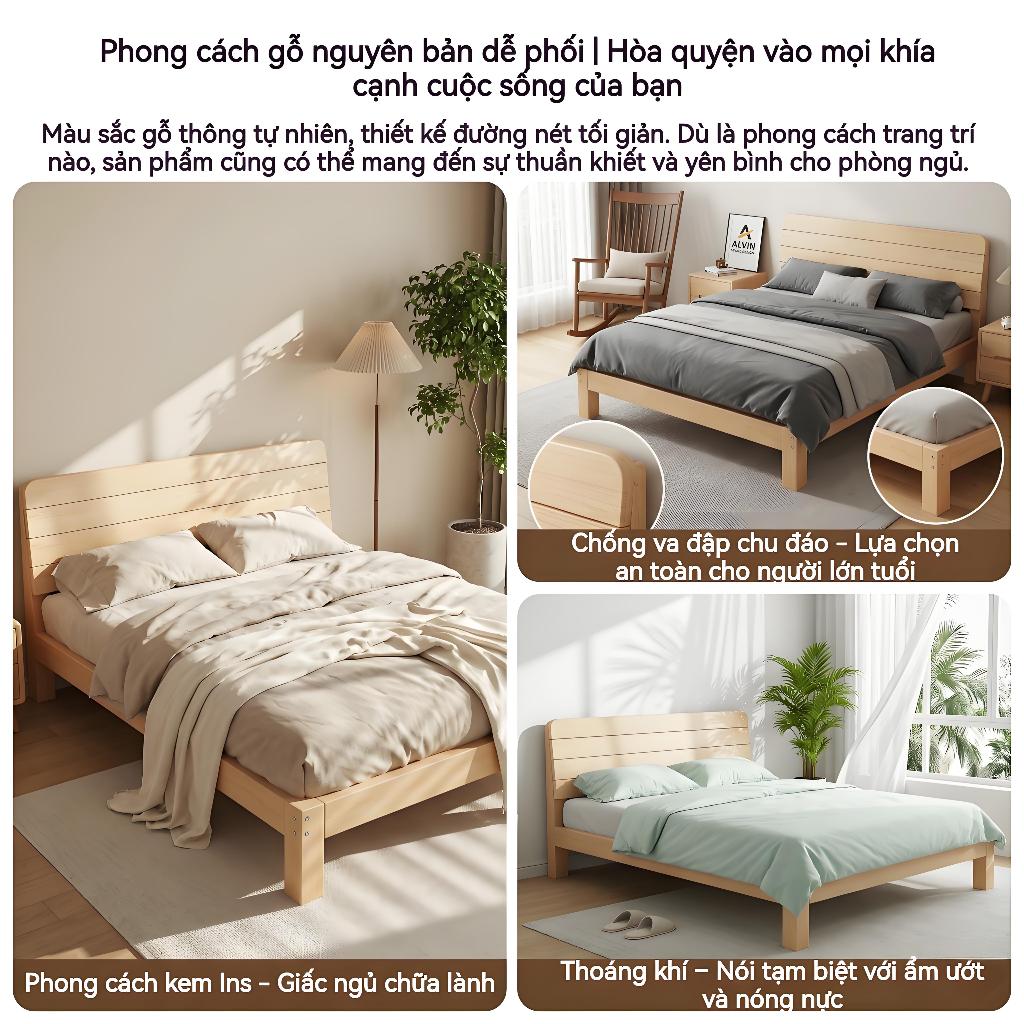 ALVIN Giường Pallet pallet gỗ giường Có thể cất trong ngăn kéo có nhiều kích cỡ khác nhau hoạt động êm ái khi lật | BigBuy360 - bigbuy360.vn