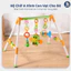 Bộ Đồ Chơi Kệ Chữ A Cao Cấp GutyKids Giúp Bé Phát Triển Thị Giác, Thính Giác, Xúc Giác, Chất Liệu ABS An Toàn