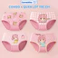 Set 4 Quần Lót Trẻ Em Tam Giác Bé Gái - Quần Chip Bé Gái Cotton Thoáng khí ZANABRA L7002