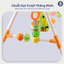 Bộ Đồ Chơi Kệ Chữ A Cao Cấp GutyKids Giúp Bé Phát Triển Thị Giác, Thính Giác, Xúc Giác, Chất Liệu ABS An Toàn
