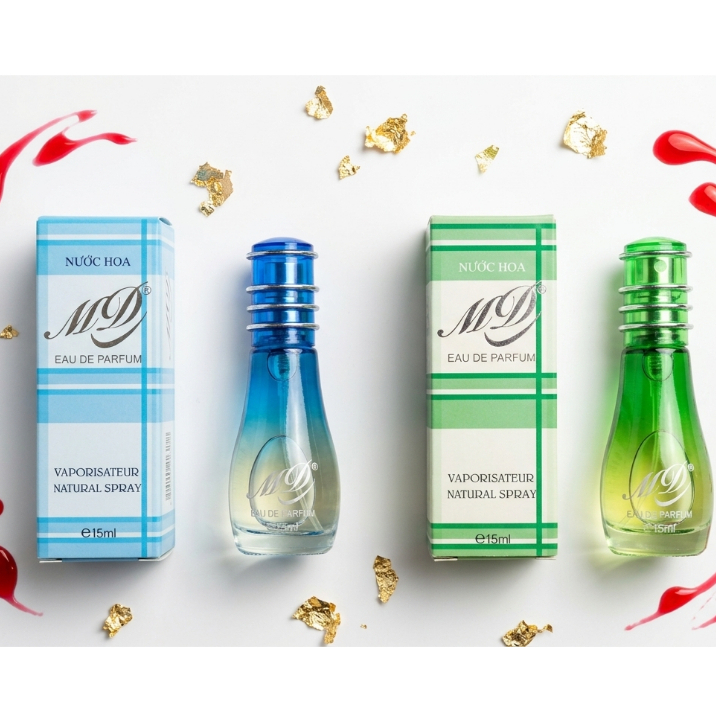 Nước Hoa Mini My Love MD [15ml] - Thiết Kế Nhỏ Gọn, Hương Thơm Thanh Lịch, Tươi Mới