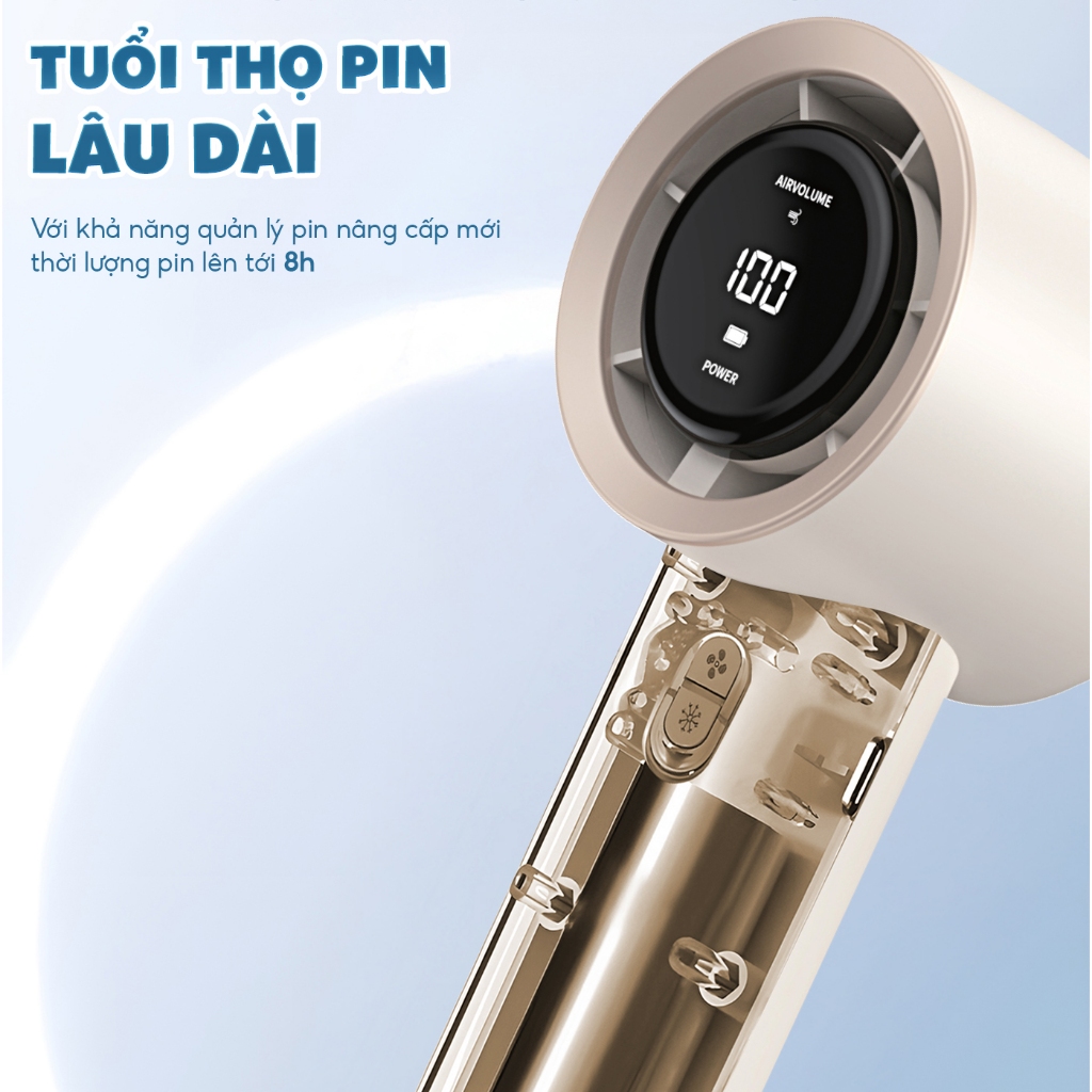 (MUA 1 NHẬN 6) Mua quạt cầm tay mini Topgia tặng 5 bịch khăn giấy rút tiểu hạ 1000 tờ 4 lớp dày dặn