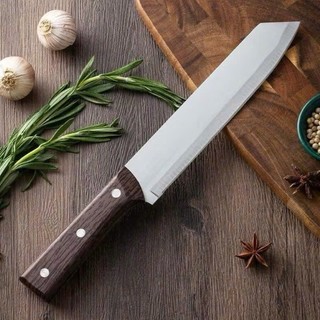 [Mã 323] Dao thái thức ăn chất liệu thép không gỉ, chuôi dao làm từ gỗ - tiện dụng, siêu bền