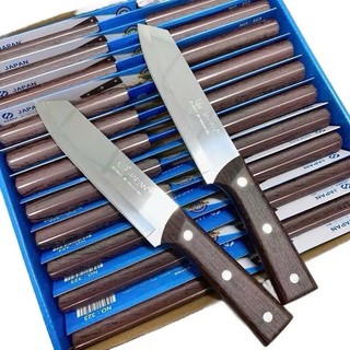 [Mã 323] Dao thái thức ăn chất liệu thép không gỉ, chuôi dao làm từ gỗ - tiện dụng, siêu bền