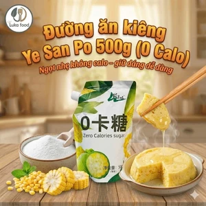 Đường Ăn Kiêng Erythritol 0 Calo MaizeZero 500g – Đường Chiết Xuất Từ Ngô Tự Nhiên, Lành Mạnh Cho Người Tiểu Đường