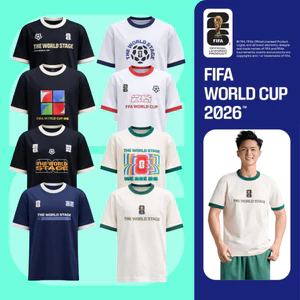 BST Áo thun Tshirt nam nữ Cotton Compact Colored Rib World Cup mềm mại, thấm hút