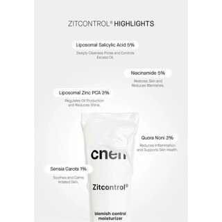 Kem Dưỡng Kiểm Soát Dầu, Kháng Khuẩn Và Giảm Mụn Acnemy Zitcontrol Moisturizer