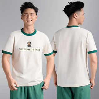 BST Áo thun Tshirt nam nữ Cotton Compact Colored Rib World Cup mềm mại, thấm hút