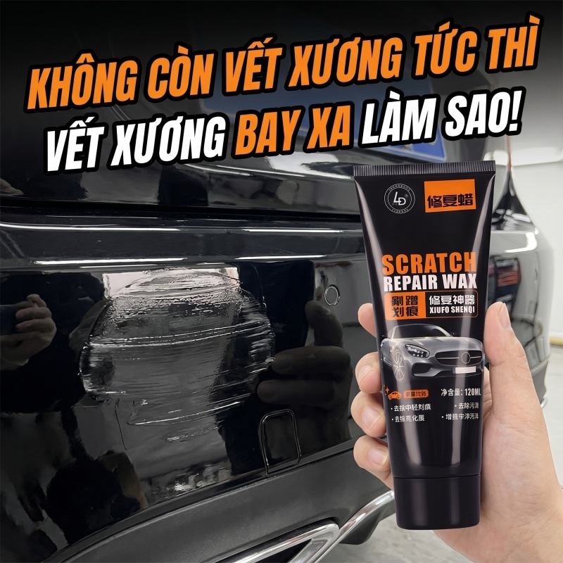 🎉 Mua 1 tặng 1 🎉 Kem tẩy vết xước ô tô – Loại bỏ oxy hóa, đánh bóng, làm sạch vết bẩn, phù hợp vết xước nhỏ ✅