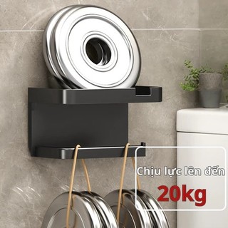 Giá treo cuộn giấy vệ sinh Emery, có ngăn giữ đồ, dán tường đựng đồ tiện dụng