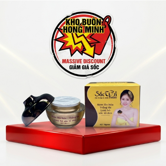 Kem Face Sắc Tiên [Nâu-Vàng] - Thay Thế Kem Lót, Dưỡng Sáng, Da Căng Bóng 18g