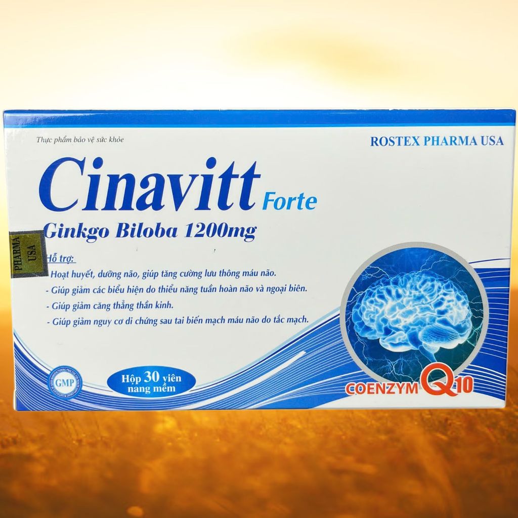 Cinavitt Forte - Rostex - Vinaphar - Vitamin Thanh Lọc