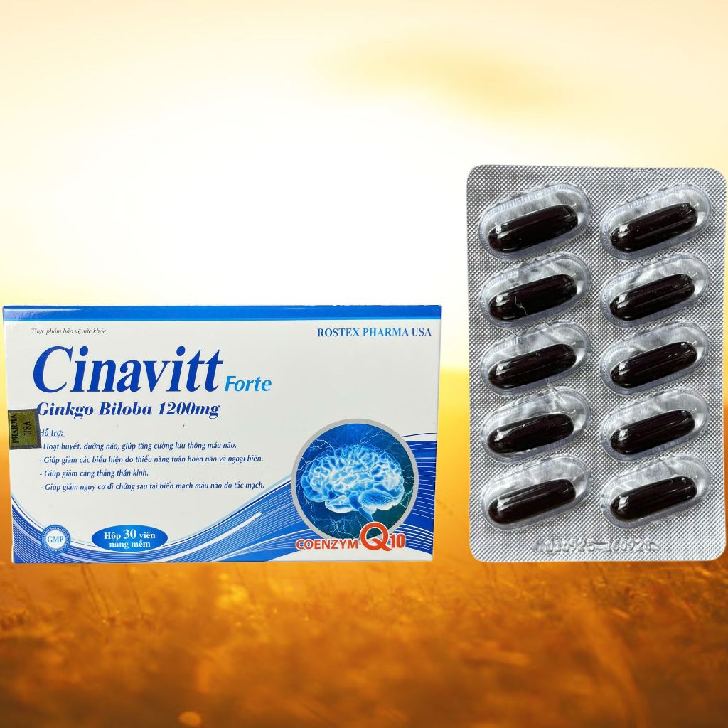 Cinavitt Forte - Rostex - Vinaphar - Vitamin Thanh Lọc