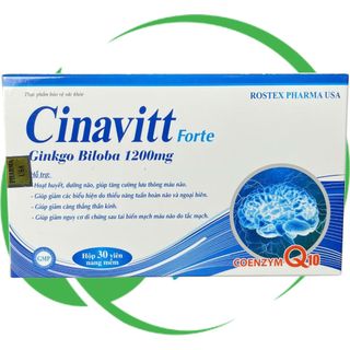 Combo 2 Hộp Cinavitt Forte - Rostex - Vinaphar - Vitamin Phục Hồi