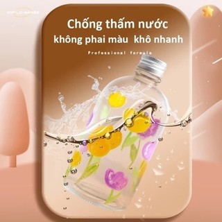 Bộ bút dạ acrylic đầu mềm, không độc hại, có thể giặt được, dùng cho đồ thủ công và dụng cụ vẽ tranh