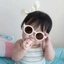 Kính râm mát,kính mát thời trang màu Pastel cho bé trai bé gái cho bé 2 tuổi- 5 tuổi ABICA 300