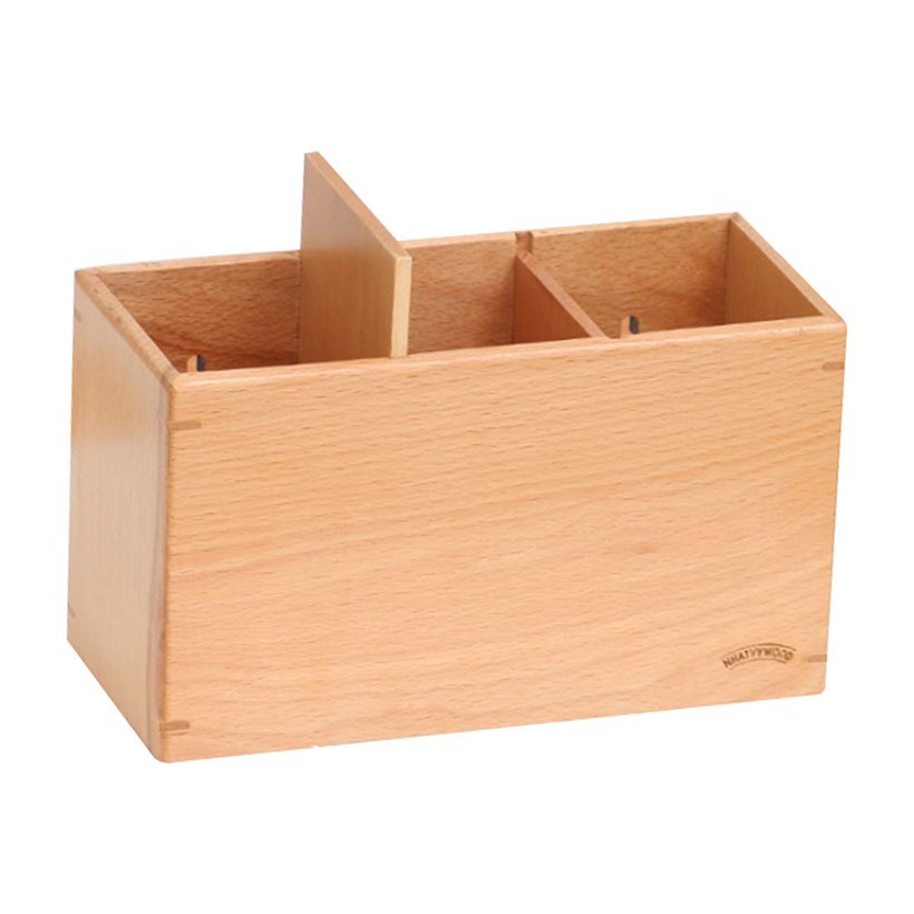 Ống Đũa Để Bàn, Hộp Đựng Đũa Thìa Cho Nhà Hàng Bằng Gỗ Sồi, Đồ Dùng Nhà Bếp Nhatvywood