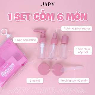 Set chiết mỹ phẩm 6 món Jary Travel Bottle Set - Bebeau