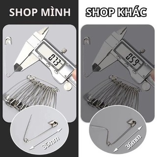 Ghim để cố định vải, sử dụng ghim để cố định thẻ căn cước và quần áo để làm thiệp cưới, làm đồ thủ công Ghim kim loại